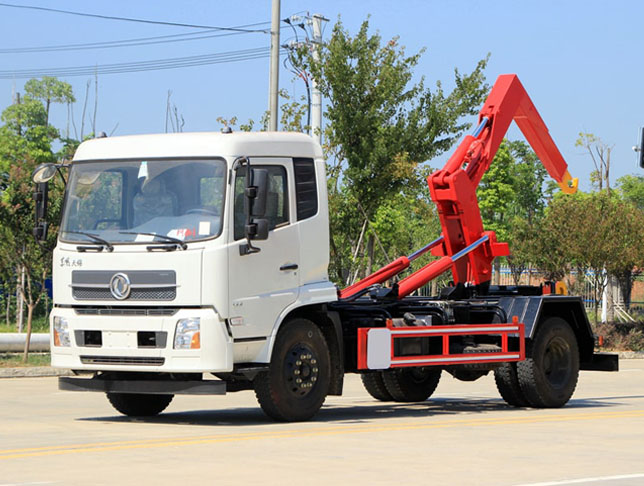 東風天錦國六車廂可卸式垃圾車圖片1