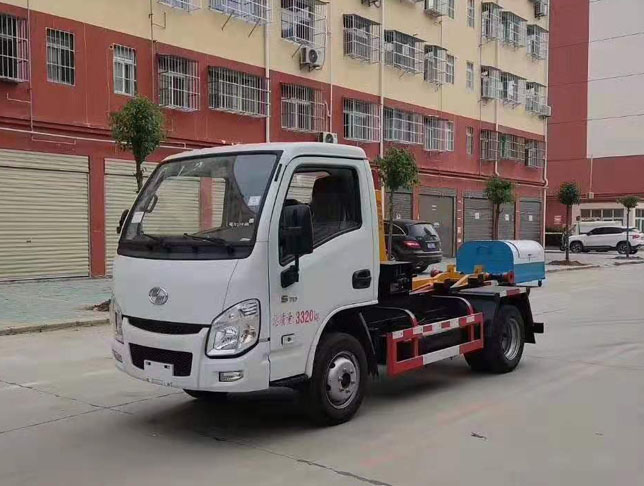 躍進小福星國六車廂可卸式垃圾車